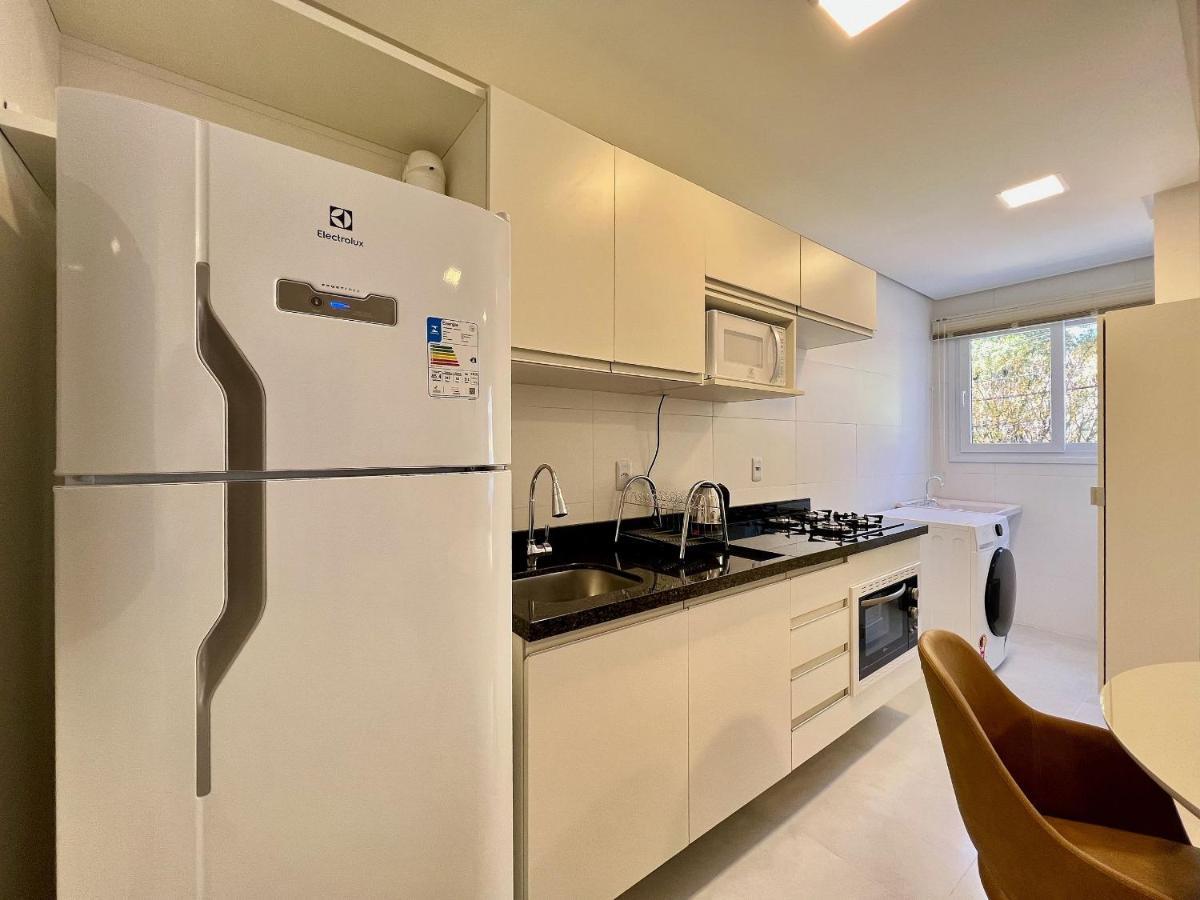 Apartamento Villa Hortensias 1Dorm Centro By Achei กาเนรา ภายนอก รูปภาพ