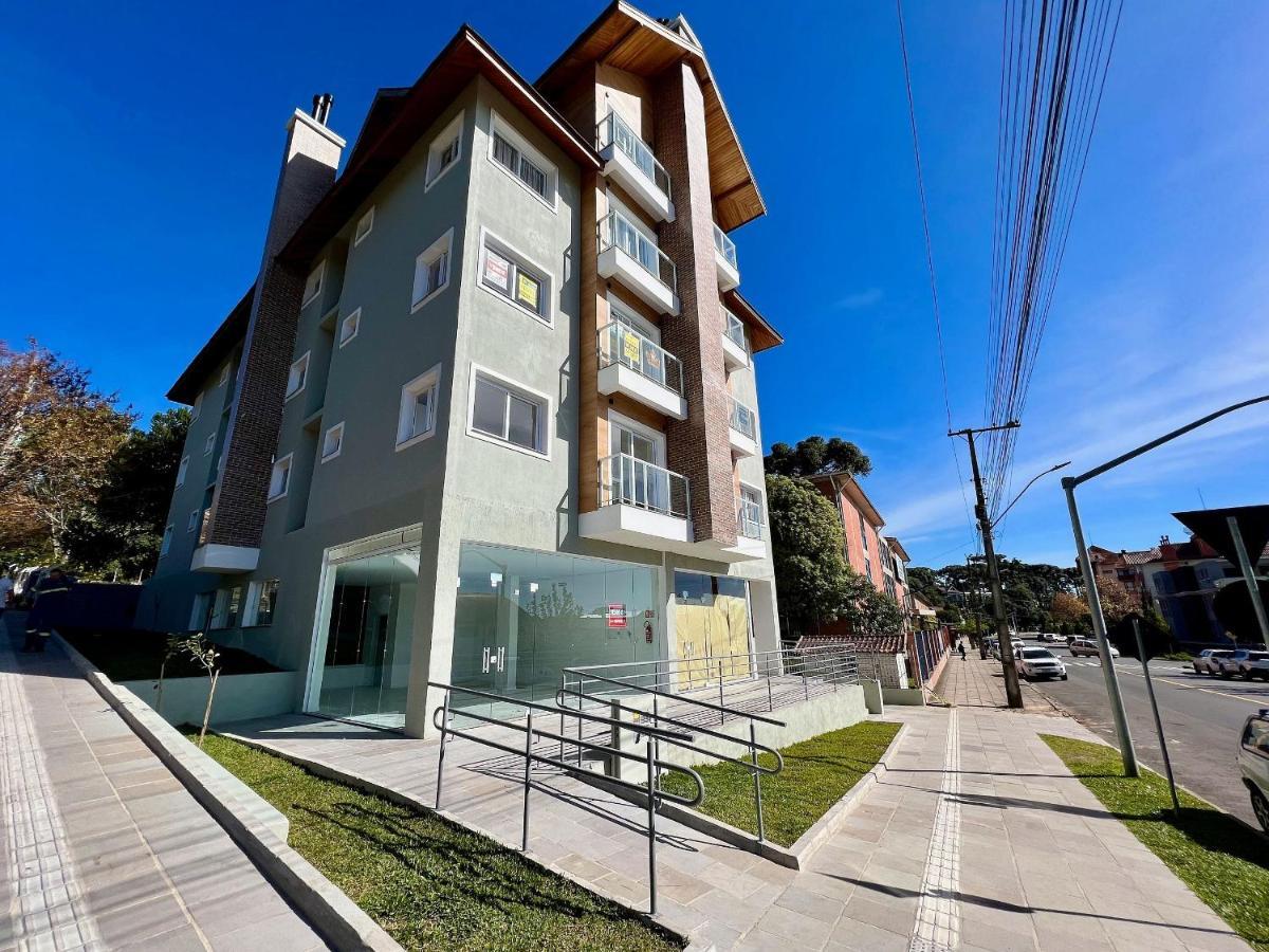 Apartamento Villa Hortensias 1Dorm Centro By Achei กาเนรา ภายนอก รูปภาพ