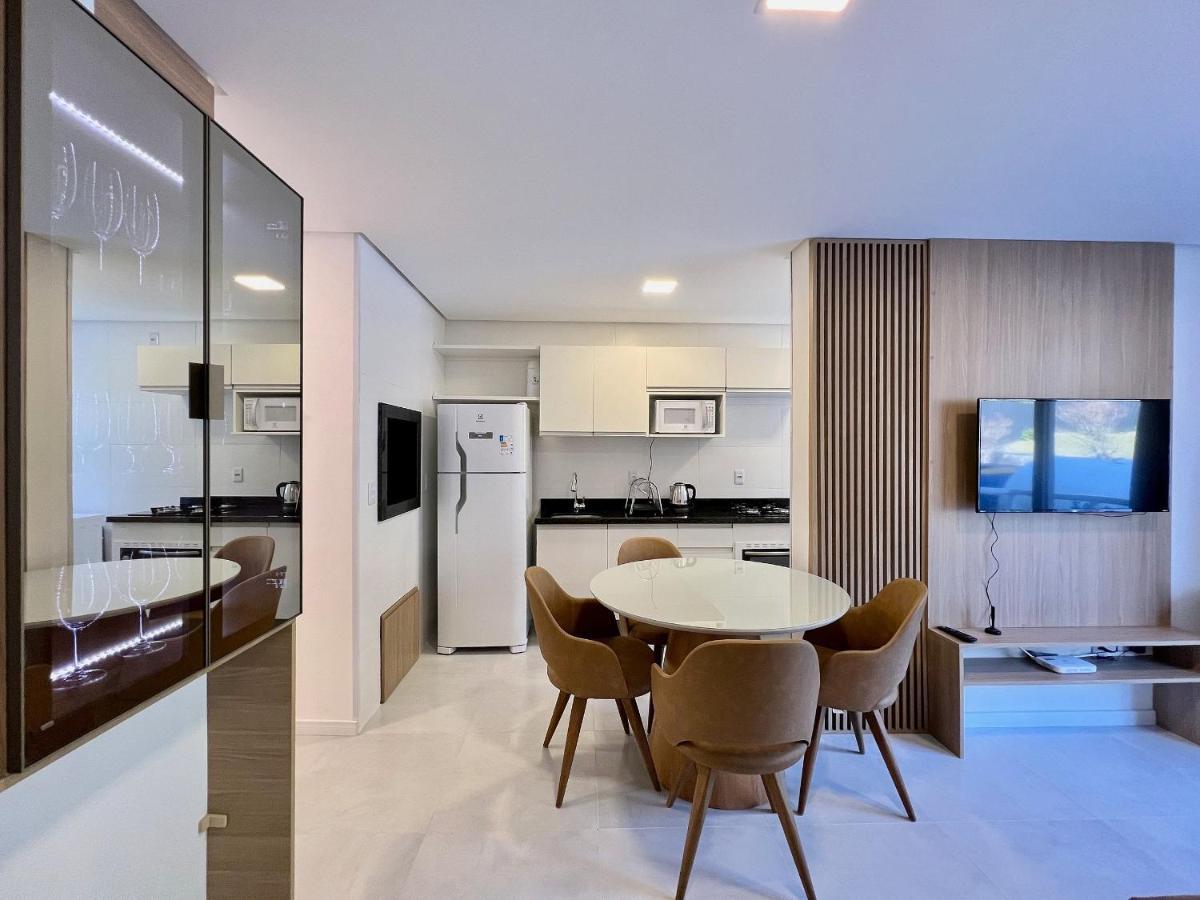 Apartamento Villa Hortensias 1Dorm Centro By Achei กาเนรา ภายนอก รูปภาพ
