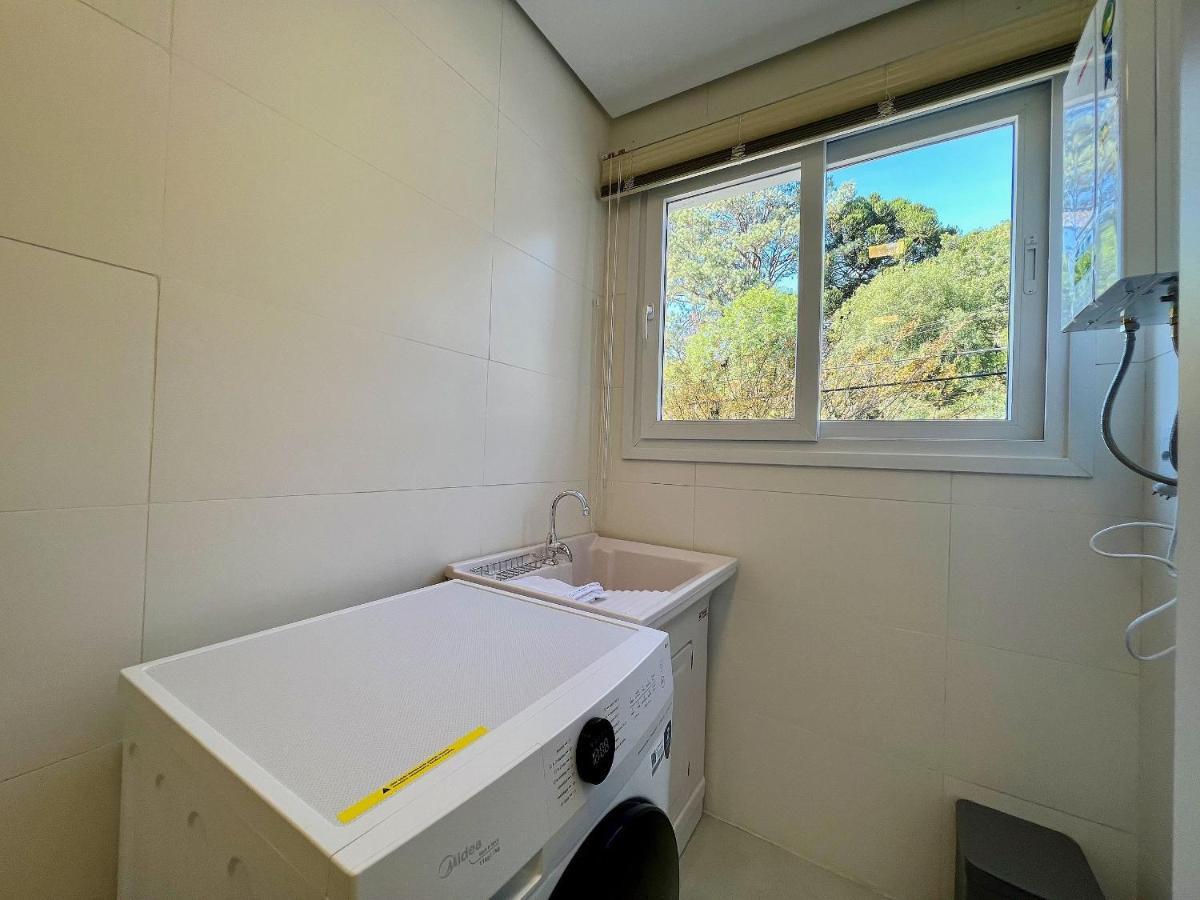 Apartamento Villa Hortensias 1Dorm Centro By Achei กาเนรา ภายนอก รูปภาพ